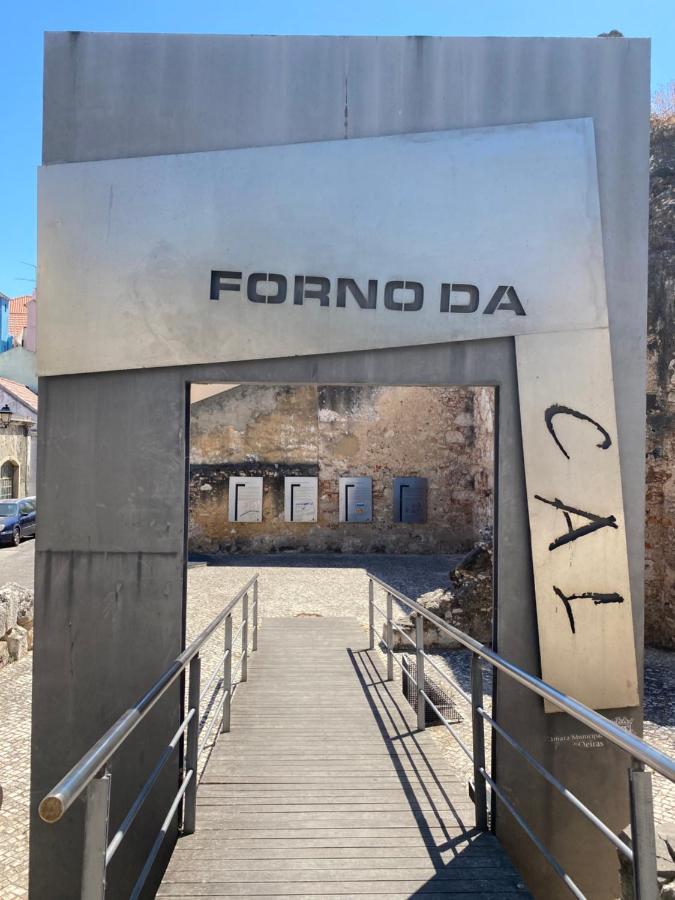 Apartamento 1 Quarto, Com Patio, Em Frente Praia Paço de Arcos Exteriör bild